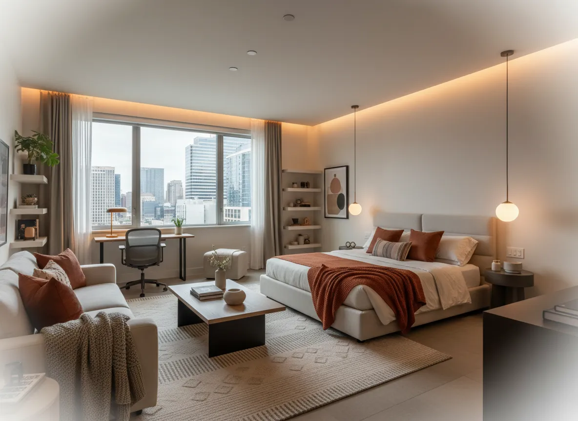 After photo of city studio STR